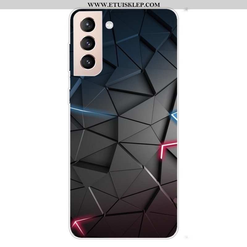 Etui do Samsung Galaxy S22 Plus 5G Elastyczna Geometria